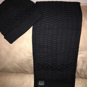 Jos A. Bank Scarf and Beanie Set